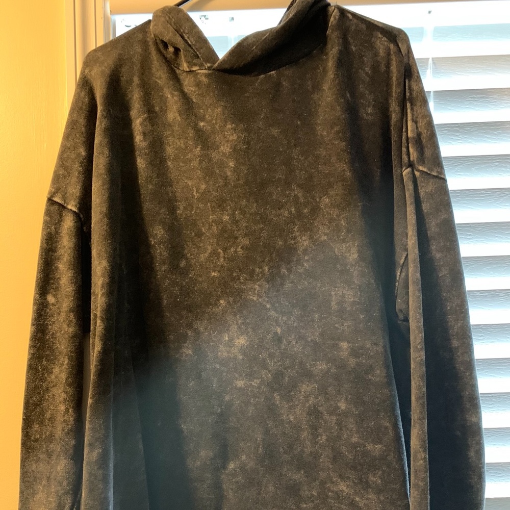 Grey Distressed hoodie